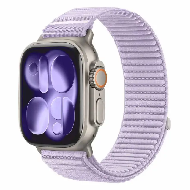 Tech-protect Nylonloop Apple Watch 8 / 9 / 10 / 11 / 12 / Se / Ultra (44 / 45 / 46 / 49 Mm) Purple 3