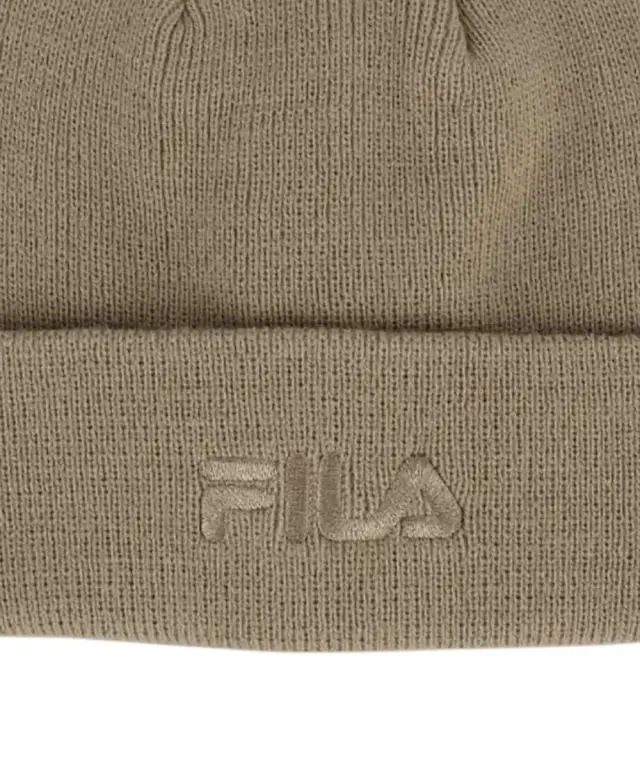 Fila - Ανδρικός Σκούφος Πλεκτός Beanie Cella Cap FCU0169-70070 Μπεζ 3