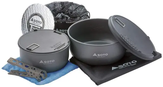 Φορητό Μαγειρικό Σετ Αλουμινίου Navigator Aluminum Cook Set Soto - SOD-501