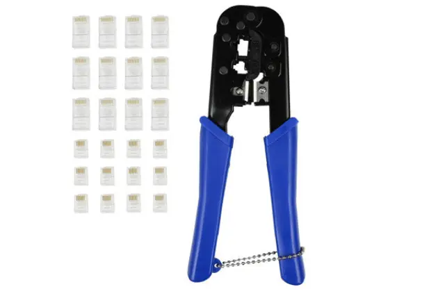 Modular crimping tool set 25 pieces