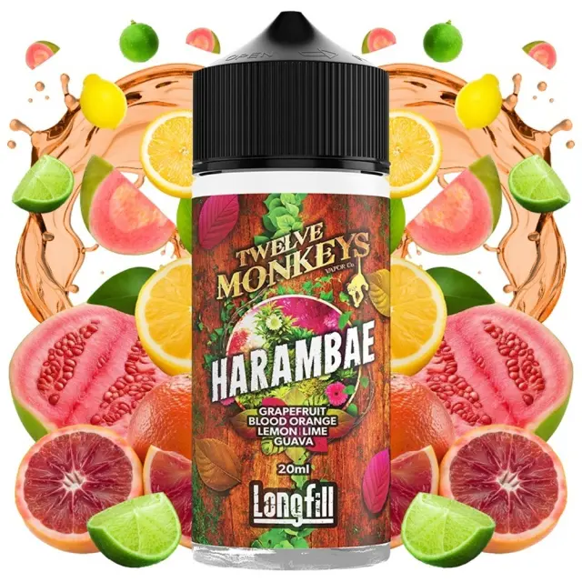 Classic Harambae 20ml (120ml) - Twelve Monkeys Flavorshots