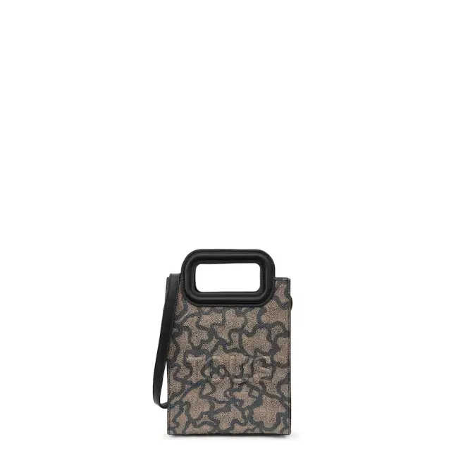 Τσάντα TOUS Mini Bolso Pop Kaos Icon 2001727453 Multi Μαύρο