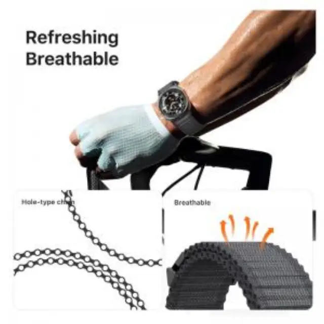 Λουράκι Nylon Woven Dux Ducis Samsung Watch Ultra 47mm YC Λευκό N68078 3