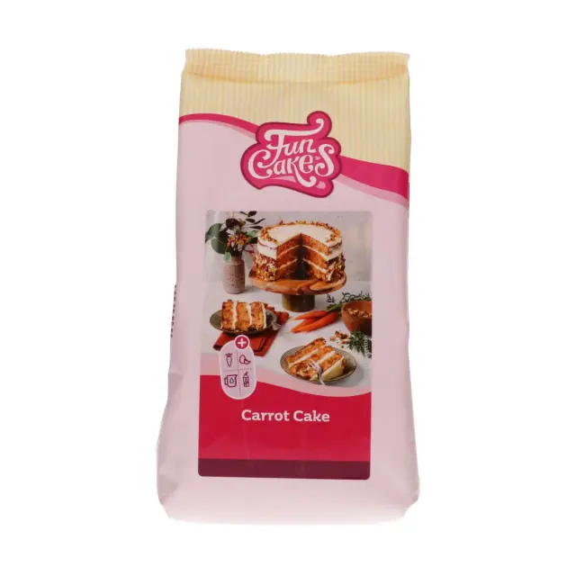 Funcakes Μείγμα για Κέικ Καρότου - 500γρ.