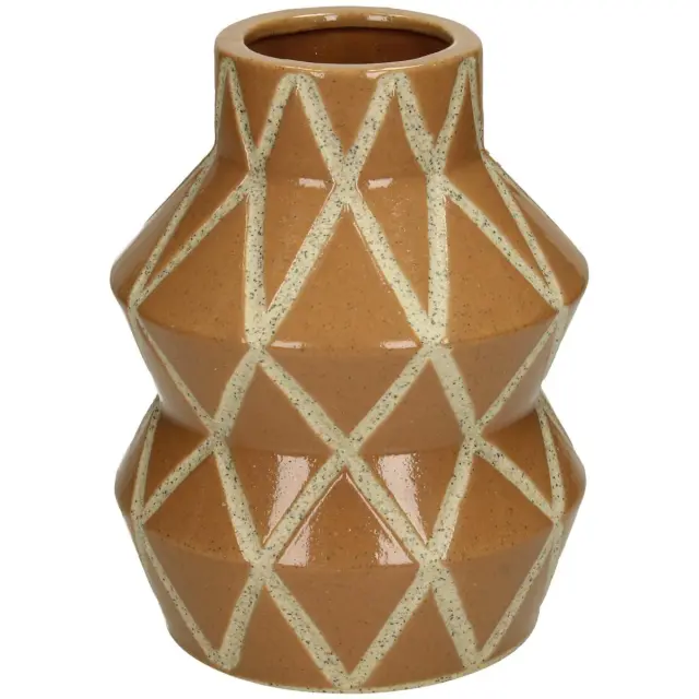 Βάζο Φυσικό Κεραμικό 13.1x13.1x17.1cm