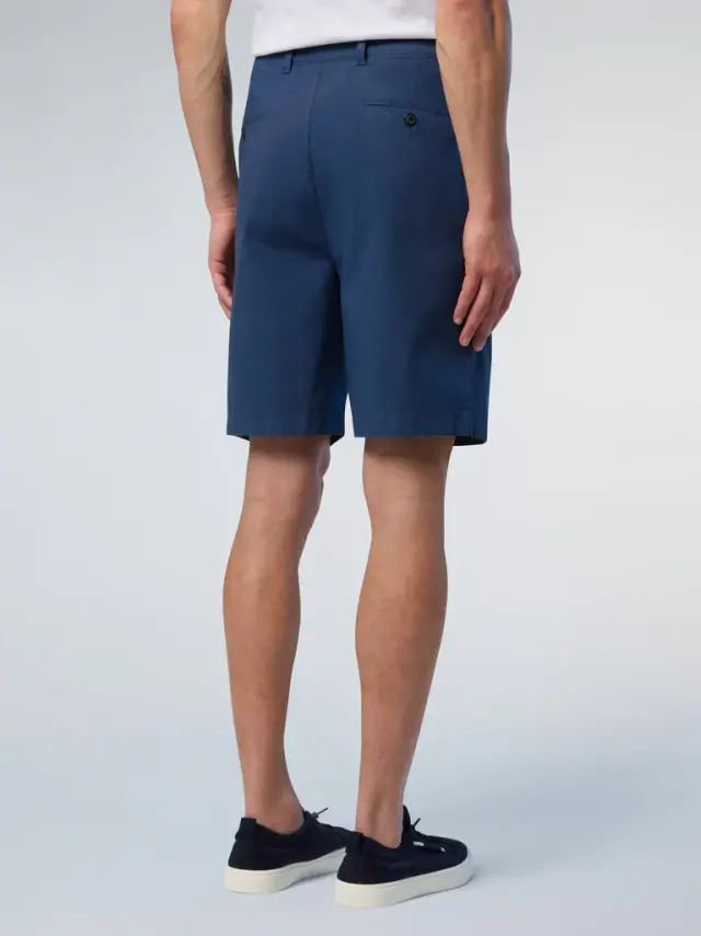 North Sails - Ανδρική Βερμούδα Freedom chino shorts 673146-000-0787 Μπλε Σκούρο 3