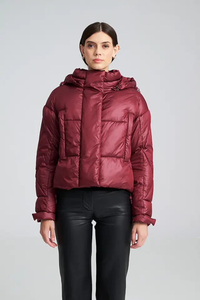 Κοντό Ζεστό Μπουφάν LENI PUFFER COAT - M