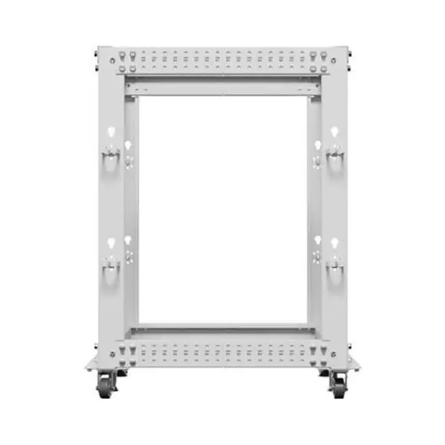 Lanberg Open Rack1 19" 15U 600X600-1100 Adjustable Gray (OR01-6115-S) 3