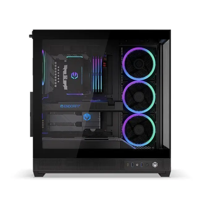 Endorfy PC Case Fishtank 6000 Corona Midi Tower Black (EY2A025) 2
