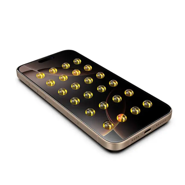 Techsuit - TitanGlass FullCover (2 pack) - iPhone 18 Pro - Privacy 2