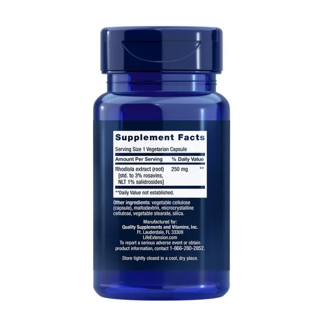 Life Extension Rhodiola Extract 250 mg 2