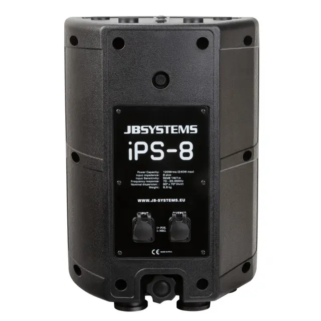 JBSYSTEMS IPS-08 ΠΑΘΗΤΙΚΟ ΗΧΕΙΟ 8" ΓΙΑ ΕΞΩΤΕΡΙΚΟ ΧΩΡΟ 2