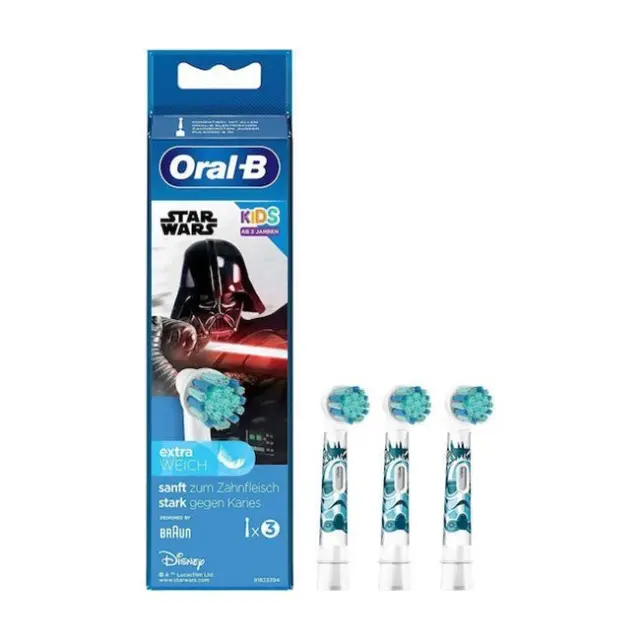 Oral-B Ανταλλακτικές Κεφαλές για Ηλεκτρική Οδοντόβουρτσα 3x White