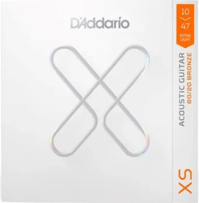 D'Addario XSABR1047 80/20 Bronze Coated Χορδές Ακουστικής Κιθάρας