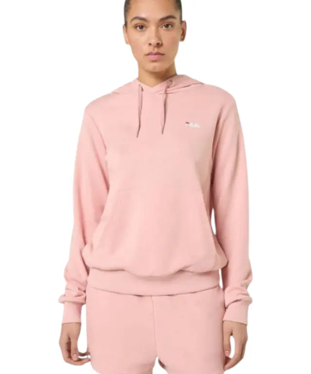 Fila - Γυναικεία Μπλούζα Με Κουκούλα Lierna FAW1054-40133 Ροζ