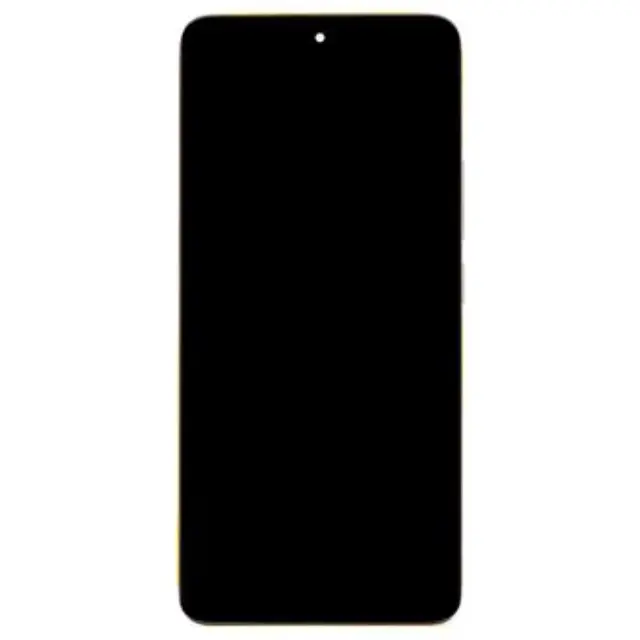 LCD Display + Touch Unit + Front Cover for Xiaomi Redmi Note 14 Pro 5G Golden (Service Pack)