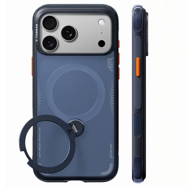Torras Ostand Q3 Air Deep, blue - iPhone 18 Pro Max