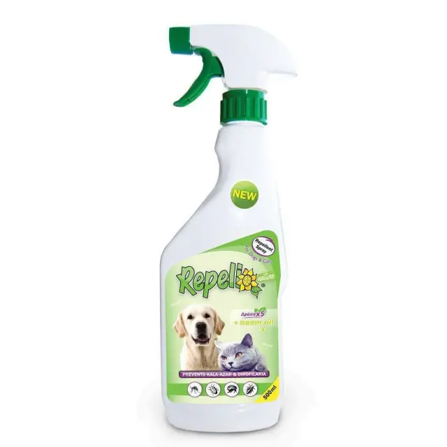 Repeli Αντιπαρασιτικό Spray για Σκύλους και Γάτες 500ml Μονόχρωμο
