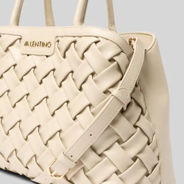 Valentino Bags - Γυναικεία Τσάντα Ώμου Ennis VBS9UA04-991 Εκρού 3