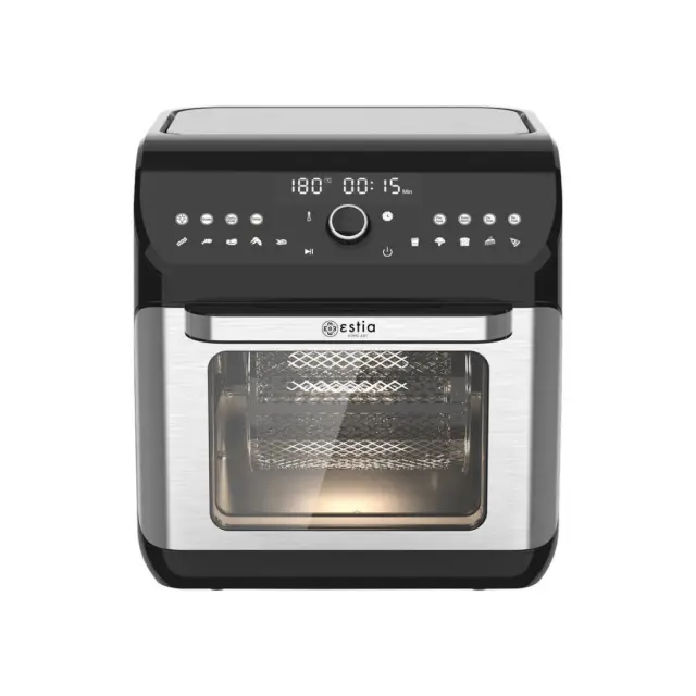 Estia Φριτέζα Αέρος - Φουρνάκι Flexi Chef 1500W 12Lt Με 10 Προρυθμισμενα Προγράμματα