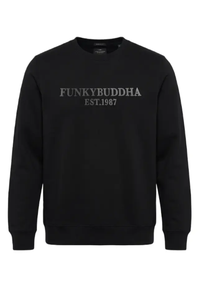 Funky Buddha ανδρική φούτερ μπλούζα FBM014-004-06-2