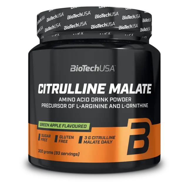 Citrulline Malate 300g (Biotech USA) Green Apple