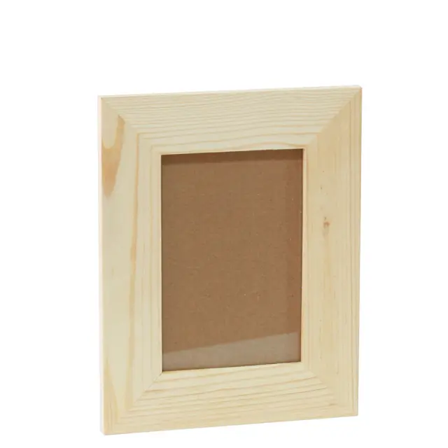 Ξύλινη Κορνίζα με Τζάμι - 23x18x1cm