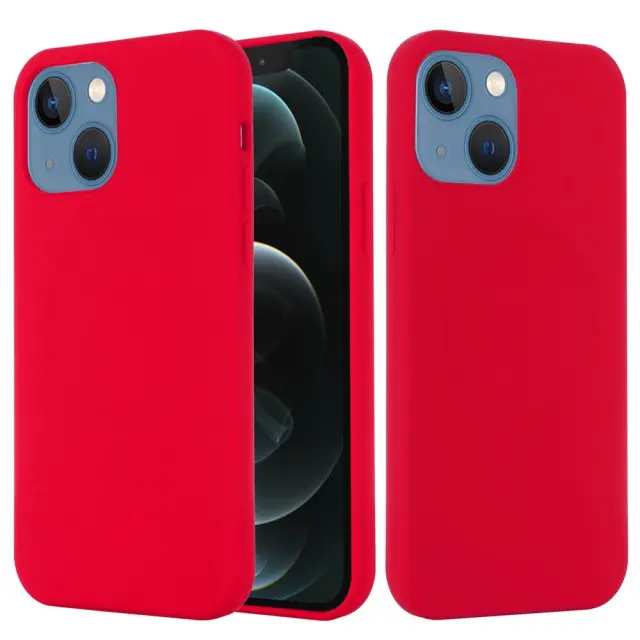 Θήκη Σιλικόνης με MagSafe για iPhone 13 mini-Red OEM