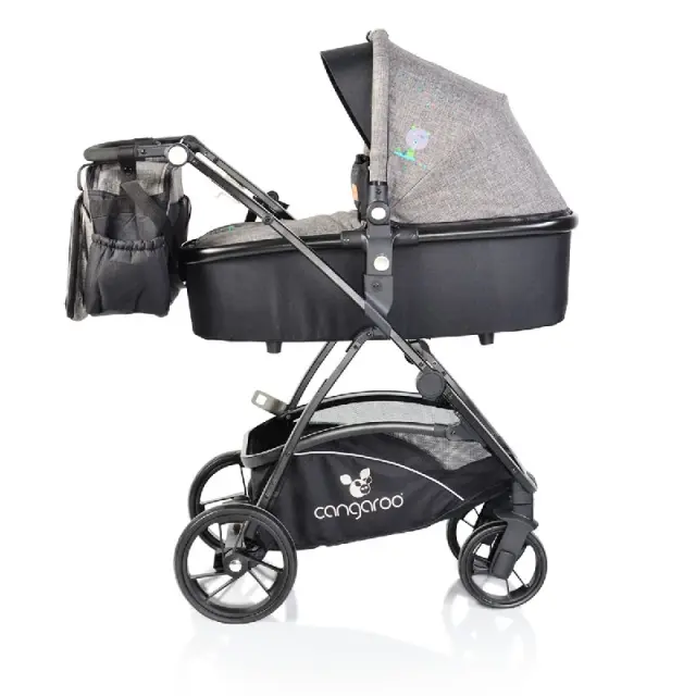 CANGAROO - Carry cot Stefanie grey - 3800146234881