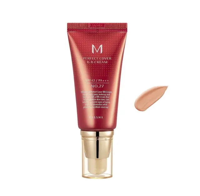 Missha Perfect Cover BB Cream No. 27 Honey Beige SPF 42/PA+++ 20 ml