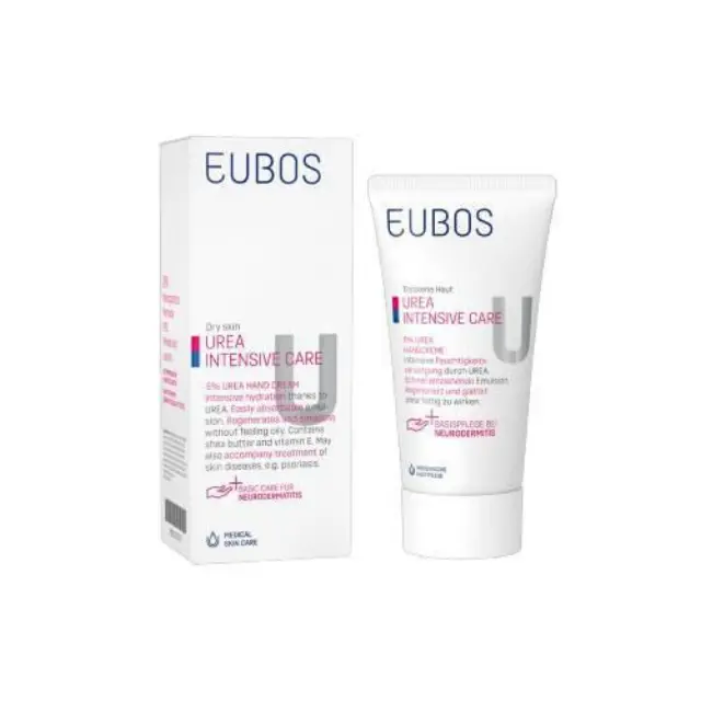 Eubos Hand Cream Urea 5% Ενυδατική Κρέμα Χεριών με 5% Ουρία, 75ml