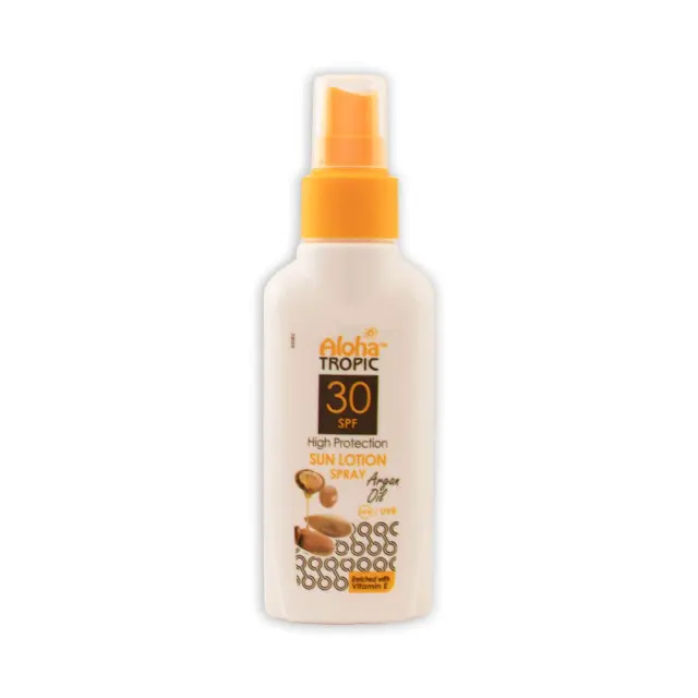 [:en]Aloha Tropic High Protection Micro Argan Lotion Spf 30[:el]Aloha Tropic Micro Γαλάκτωμα Άργκαν Υψηλής Προστασίας Spf 30[:]