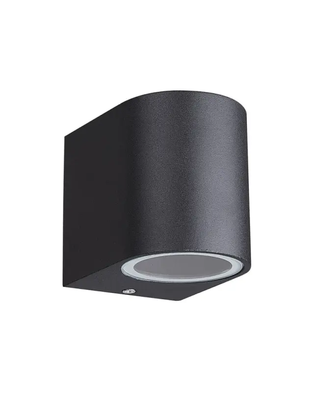 ΦΩΤΙΣΤΙΚΟ ΑΠΛΙΚΑ DOWN 90X70X80mm 1XMR16/GU10 MAX5W IP44 ΠΛΑΣΤΙΚΟ ΜΑΥΡΟ SEASIDE UNIVERSE