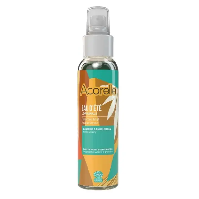 Acorelle Certified Organic Summer Mist "The Original" - Βιολογικό, Αρωματικό, Kαλοκαιρινό Body Mist, 100ml