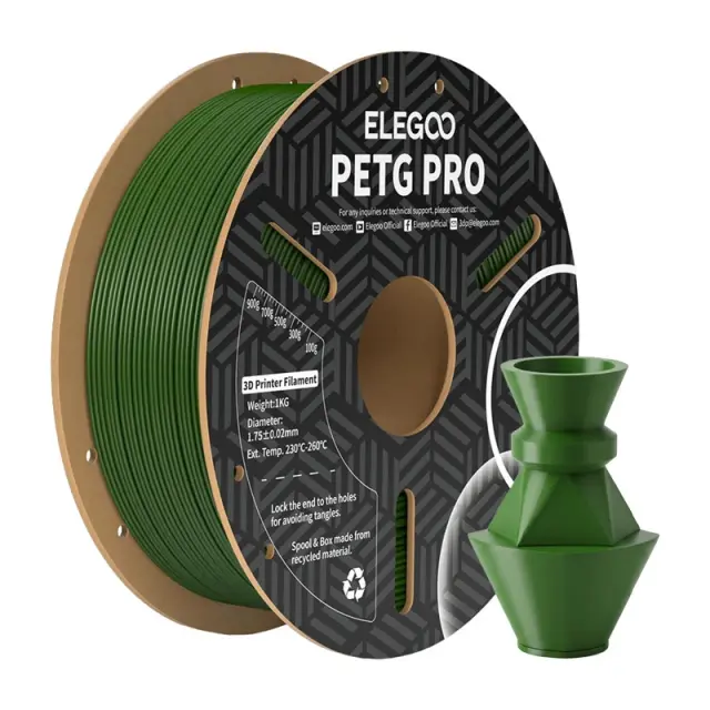 Elegoo PETG Pro Olive Green 1kg 2