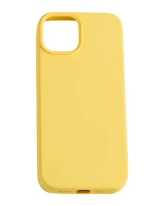 XO K10B iPhone15 Plus 6.7" Θήκη Κινητού Σιλικόνης Κίτρινο 16.011.0074