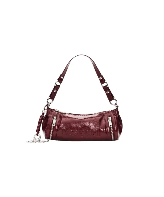 Desigual - Γυναικείο Τσαντάκι Ώμου / Χιαστί Zarauz 26WAXPA2-3032 Μπορντό