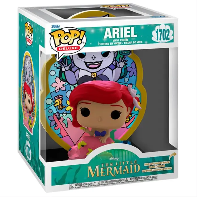 Φιγούρα Funko Pop! Deluxe: Little Mermaid - Ariel (Stained Glass) #1702 Vinyl Figure
