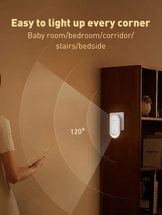 Ldnio LED Φωτιστικό Νυκτός Πρίζας με Φωτοκύτταρο Y1 2