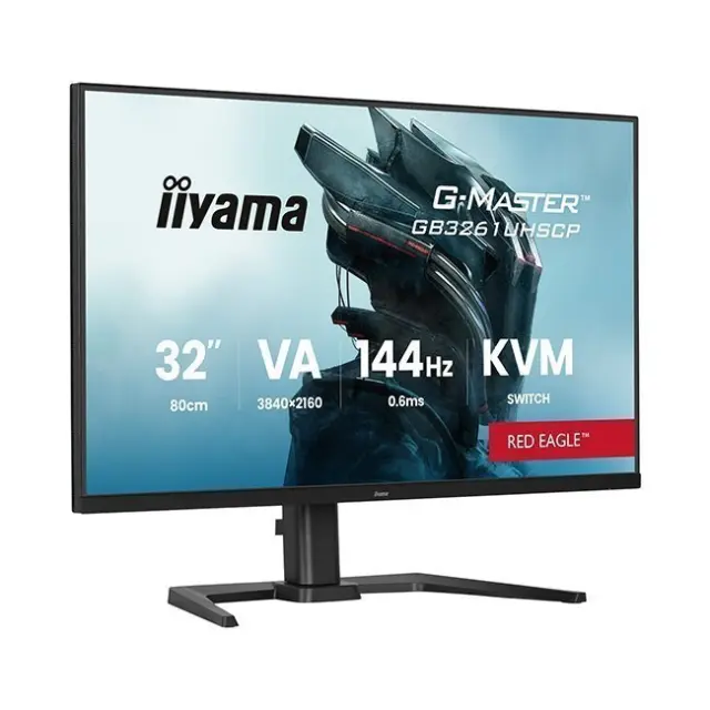 IIYAMA Gaming Monitor 32" G-Master Red Eagle GB3261UHSCP VA 4K Black (GB3261UHSCP-B1) 3