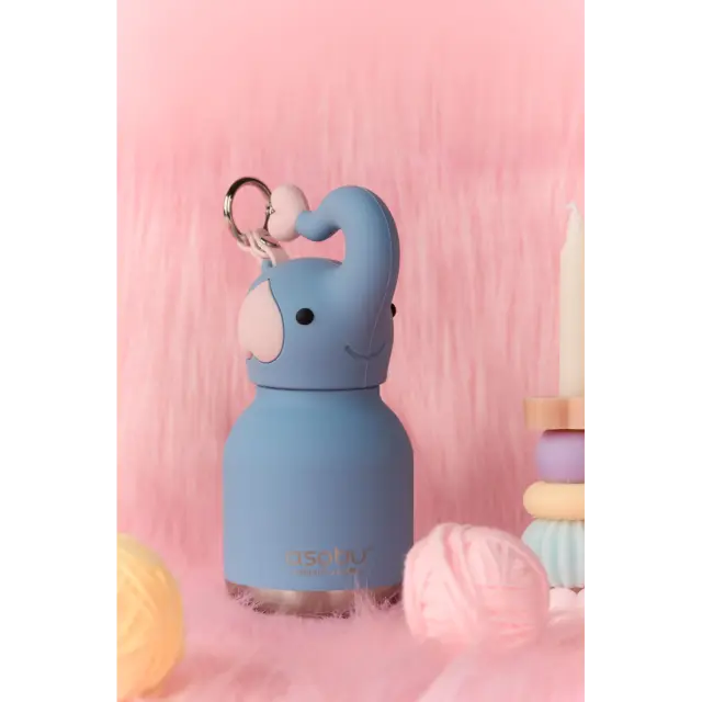 ASOBU Μίνι Παγούρι Ανοξείδωτο Bestie - Elephant 200 ml 3