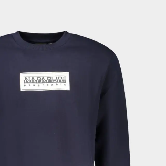 Napapijri - Ανδρική Μπλούζα Φούτερ B-Box Logo NP0A4I1A-176 Μπλε Ναυτικό - 3XL 3