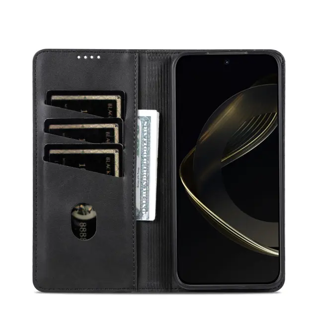 Θήκη Βιβλίο για Redmi Note 14S 4G-Black OEM 2