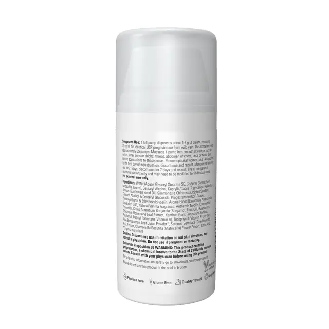 Now Foods Progesterone Cream 2