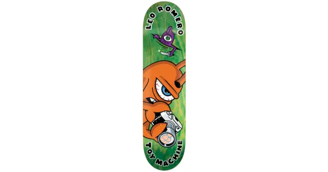TOY MACHINE Deck Leo Romero Photographer 8.38"