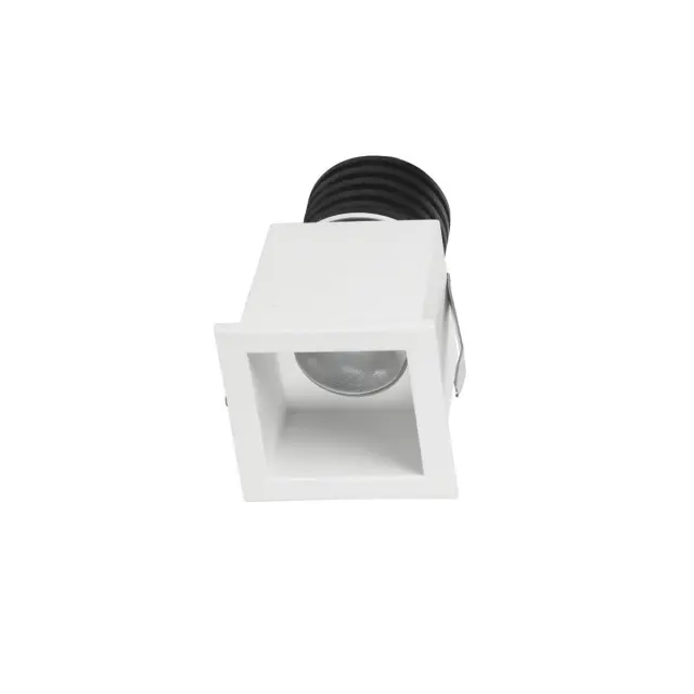 Onti 04219/W/W Χωνευτό σταθερό σποτ led 2W 3000K 8° λευκό Άσπρο