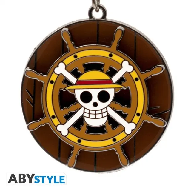 Μπρελόκ σπίνερ ONE PIECE - Moving Keychain - Thousand Sunny s Helm ABYKEY615