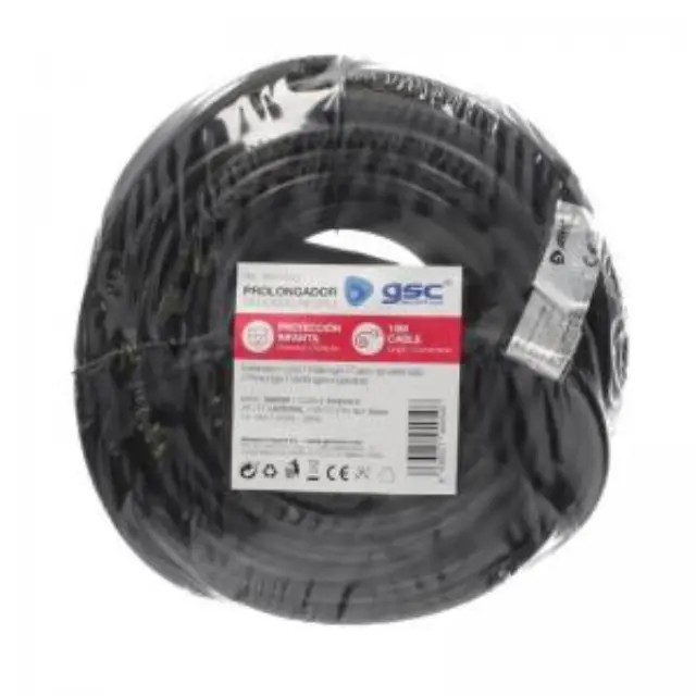 Καλώδιο Επέκτασης (Μπαλαντέζα) GSC 15m (3 x 1.5mm) Μαύρο N70513 3