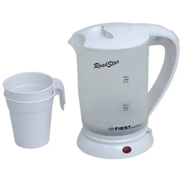 Βραστήρας Ταξιδιου Λευκός 0.5L 700W FA-5425-2-WI FIRST