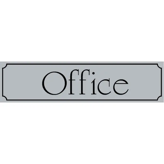 Πινακίδα Σήμανσης Office Αλουμίνιο 50x200mm